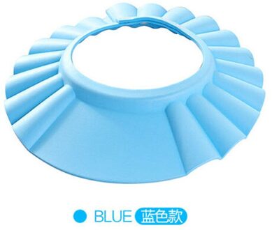 Baby Shower Cap Verstelbare Plooien Zachte Casua Duurzaam Shampoo Cap Wash Hair Shield Shampoo Cap Hoed Voor Baby Wassen hair Shield lucht blauw