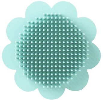 Baby Siliconen Shampoo Borstel Schoon Exfoliërende Siliconen Borstel Douche Bad Zorg Huishoudelijke Gereedschap Voor Hoofdhuid Massage groen