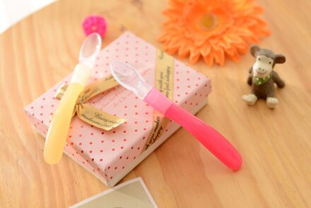 Baby Siliconen Zachte Lepel Baby Eten Lepel Babyvoeding Servies Kinderen Lepel Vork Set Baby Gadgets Bambbo Kid Schotel 3stk Different kleur