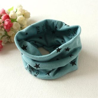 Baby Sjaal Winter Herfst Winter Warm Jongens Meisjes Kraag Baby Sjaal Katoen O Ring Hals Sjaals Enchoval De Sjaal groen