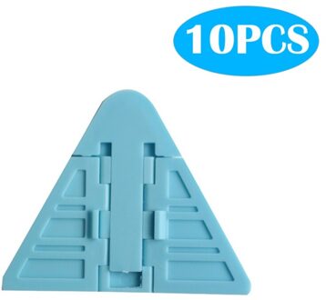 Baby Sliding Window Door Locks for Baby Pet Dogs/Cats Safety Sliding Lock Childproof Windows Doors Lock blauw(10 packs)