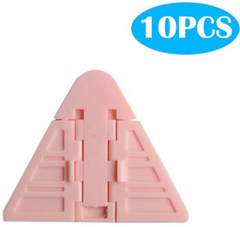 Baby Sliding Window Door Locks for Baby Pet Dogs/Cats Safety Sliding Lock Childproof Windows Doors Lock roze(10 packs)