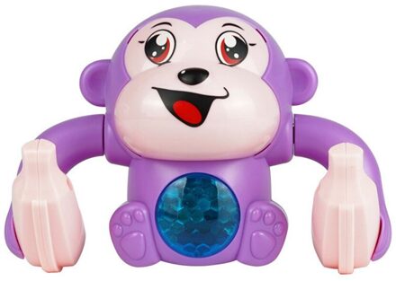 Baby Speelgoed Elektrische Tumbling Aap Licht Muziek Puzzel Geluid Tipping Monkey Kids Speelgoed Vroege Educatief Speelgoed Voor Kinderen