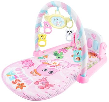 Baby Speelkleed Baby Gym Speelgoed Gaming Tapijt 0-12 Maanden Zachte Verlichting Rammelaars Muziek Mat Baby Kruipen activiteit Mat Speelgoed 01