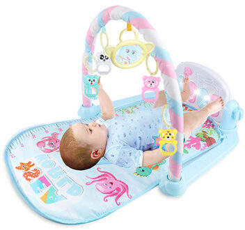 Baby Speelkleed Baby Gym Speelgoed Gaming Tapijt 0-12 Maanden Zachte Verlichting Rammelaars Muziek Mat Baby Kruipen activiteit Mat Speelgoed 02