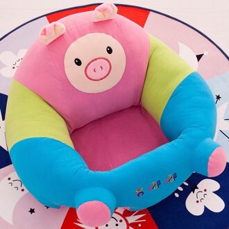 Baby Stoel 1pc Kussen kinderen Stoel Voor Kinderen Draagbare Baby Ondersteuning Zetel Zitten Kussen roze varken