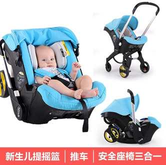 Baby Stroller 3 in 1 with Car Seat Cochecito Bebe 3 en 1 Pram Trolley 3 piece
