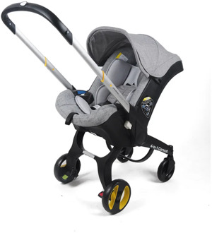 Baby Stroller 4 in 1 With Car Seat Baby Bassinet High Landscope Folding Baby Carriage Prams For Newborns Landscope