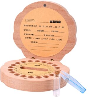 Baby Tand Doos Tanden Opbergdoos Haar Collectie Case Voor Kids Meisjes Jongens