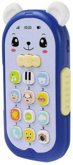 Baby Telefoon Speelgoed Mobiele Telefoon Vroege Educatief Leren Machine Kids Telefoon Muziek Geluid Machine Elektronische Baby Speelgoed