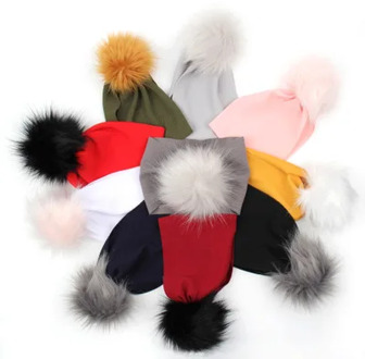 Baby Toddler Winter Headband Kids Girl Fur Ball Headband Hairband Fashion Baby Headband