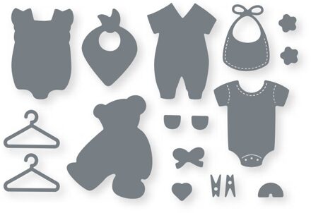 Baby Transparant Clear Postzegels En Stansmessen Voor Diy Scrapbooking/Card Making/Kids Kerst Fun Decoratie Benodigdheden snijdend dies