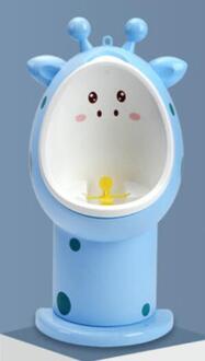 Baby Urinoir Babies Jongens Potty Toilet Training Dierlijke Vorm Kinderen Kinderen Stand Verticale Zuigelingsjongen Urinoir Blauw