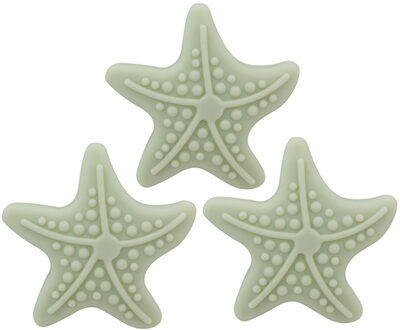 Baby Veiligheid Accessoires Creatieve Muur Verdikking Mute Leuke Zeester Vorm Siliconen Handvat Deurslot Bescherming Gadgets Groen