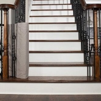 Baby Veiligheid Deur en Huisdier Deur Uitbreiding Extra Brede kinderen Deur Indoor Outdoor Intrekbare Deur voor Deuropening, trap Deur voor M