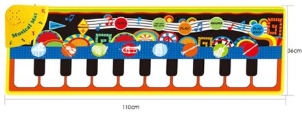 Baby Vroege Onderwijs Muziek Play Tapijt Mat Kinderen Kid Kruipen Piano Tapijt Educatieve Muzikale Speelgoed Kids Touch Paly Game Matten 15