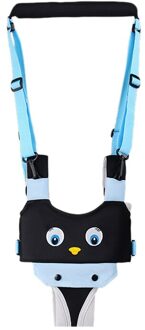 Baby Wandelen Harness, Hand-Held Peuter Wandelen Assistant, Opstaan En Wandelen Leren Helper Beschermende Riem Zwart