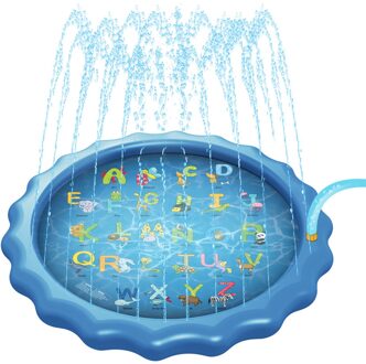 Baby Water Mat Opblaasbaar Kussen Splash Speelkleed Peuter Water Speelgoed Outdoor Fontein Speelkleed Voor Kinderen Outdoor Party