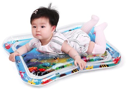 Baby Water Spelen Mat Opblaasbare Speelmat Thicken Pvc Baby Gym Baby Tummy Tijd Playmat Peuter Leuke Activiteit Spelen Centrum Voor baby Licht Groen