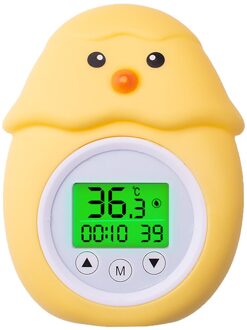 Baby Water Thermometer Bad Thermometer Met Kamertemperatuur Tri-Color Backlit Display Drijvende Bad Speelgoed Veiligheid Temperatuur