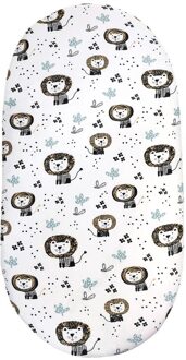 Baby Waterdicht Vel Urine Changing Pads Urine Pad Cartoon Herbruikbare Baby Beddengoed Nappy Burp Matras Aankleedkussen Ivoor