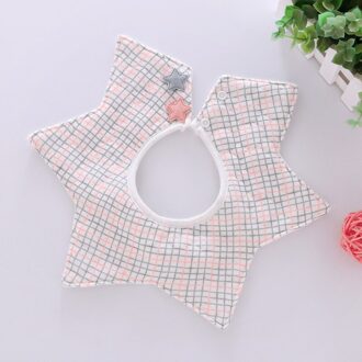 Baby Waterdichte Bib Roterende Dubbele Katoen Schattige Bloem Stijl Mode Patroon Gestreepte Bib Meisje Jongen Speeksel Handdoek Kinderen Bib