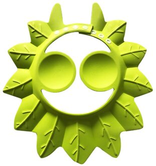 Baby Waterdichte Shampoo Cap Douche Baden Beschermen Hoed Shield Kinderen Bad Cap groen