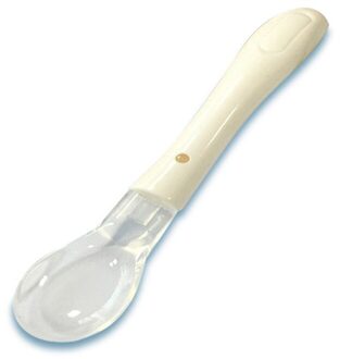 Baby Zachte Siliconen Lepel Baby Knijpen Kinderen Voedsel Voeden Lepel Temperatuurgevoelige Lepel Babyvoeding Gereedschap Baby Gadgets