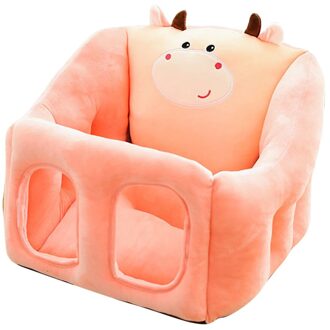 Baby Zetels Sofa Ondersteuning Cover Leren Zitten Pluche Stoel Feeding Seat Skin Voor Peuter Nest Bladerdeeg Geen Filler