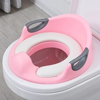 Baby Zindelijkheidstraining Seat Multifunctionele Wc Ring Kid Urinoir Wc Zindelijkheidstraining Zetels Voor Meisjes Jongens roze