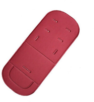 Baby Zitkussen Wandelwagen Seat Kinderstoel Seat Wandelwagen Zachte Matras Kinderwagen Kussen Winkelwagen Accessoires rood wijn