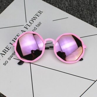 Baby Zonnebril Mode Kinderen UV400 Frame Outdoor Kids Zonnebril Cool Kleurrijke Reflecterende Glazen Driver Bril