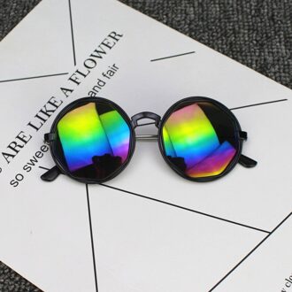 Baby Zonnebril Mode Kinderen UV400 Frame Outdoor Kids Zonnebril Cool Kleurrijke Reflecterende Glazen Driver Bril