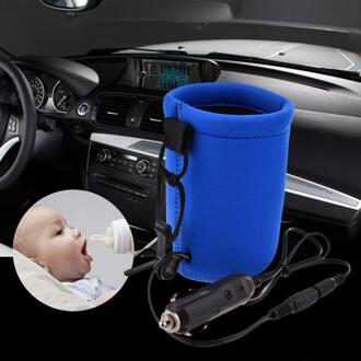 Baby Zuigfles Warmer Heater Drinken Snel Eten Melk Travel Cup Thermische Cup Case Auto Vacuüm Fles Cover Draagbare DC 12 v