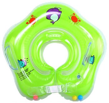 Baby Zwembad Ring Veiligheid Baby Float Seat Leuke Opblaasbare Zwemmen Ring Float Seat Zwemmen Cirkel Voor Baby Peuters Zwembad bad groen