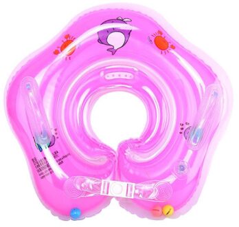 Baby Zwembad Ring Veiligheid Baby Float Seat Leuke Opblaasbare Zwemmen Ring Float Seat Zwemmen Cirkel Voor Baby Peuters Zwembad bad Roze
