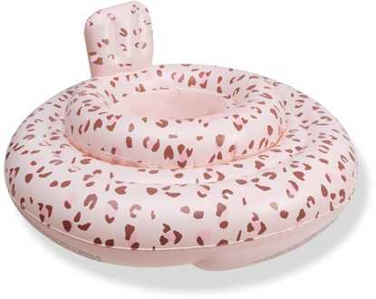 Baby Zwemzitje Roze Panterprint 0-1 jaar Multikleur