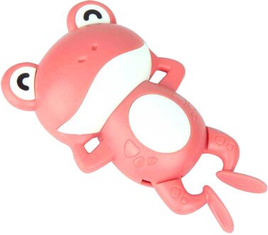 Babybadje Speelgoed Kikker Krab Vormen Veilig Leuke Water Spelen Speelgoed roze