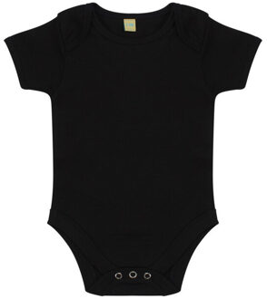 Babybody met korte mouwen Zwart - 68