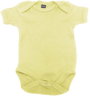 Babybodysuit / baby en peuterkleding Geel - 50