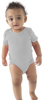 Babybodysuit / baby en peuterkleding Grijs - 50