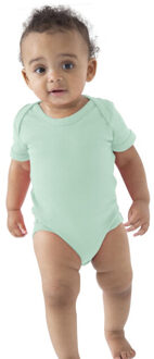 Babybodysuit / baby en peuterkleding Groen - 50
