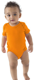 Babybodysuit / baby en peuterkleding Oranje - 56