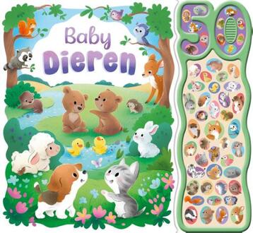 Babydieren – 50-geluidenboek -  James Phoenix (ISBN: 9789036649117)