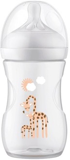 Babyfles - Natural Response - 1 stuk - Giraf - 260ml