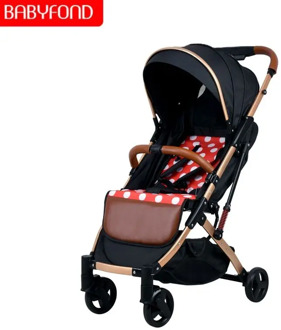 Babyfond baby stroller delivery free ultra light folding can sit or lie high landscape suitable 4 seasons high demand