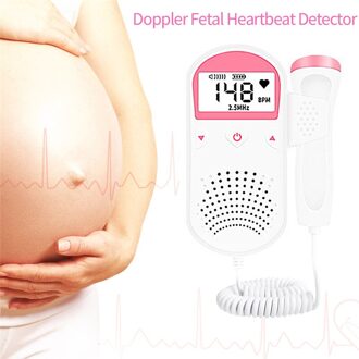 Babyfoon Foetale Doppler Echografie Foetus Doppler Detector Huishoudelijke Draagbare Sonar Doppler Voor Zwangere 2.5Mhz Geen Straling
