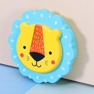 Babymelk Tanden Dozen Organisator Opbergdoos Van Tand Voor Een Cadeau Voor Jongen En Meisje Baby Tanden Souvenirs Doos lanugo Collectebus blauw leeuw Lively