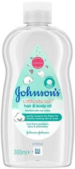 Babyolie Johnson's Baby Cotton Touch Haar & Hoofd Olie 300 ml