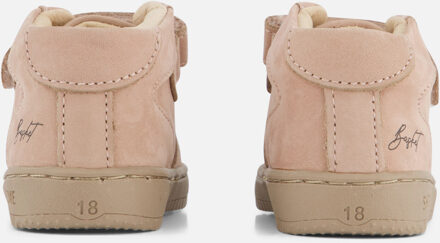 Babyschoenen Veterboots roze Leer - 18,19,20,21,22